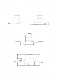 Vila Montasser - Pohledy a řezy - foto: Leopold Banchini