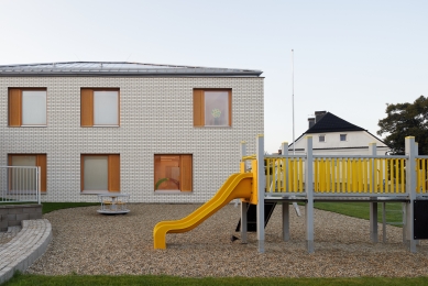 Extension and superstructure of the kindergarten in Kravaře - foto: Jiří Alexander Bednář