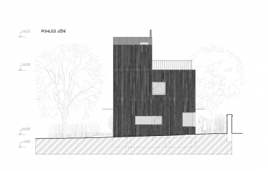 Černá věž - Pohled jižní