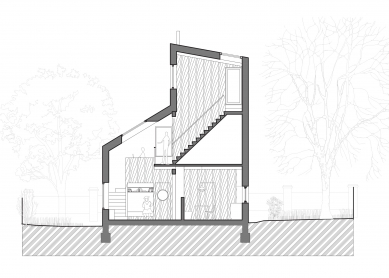 Černá věž - Řez