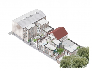 KUMST - Axonometrie - foto: KOGAA