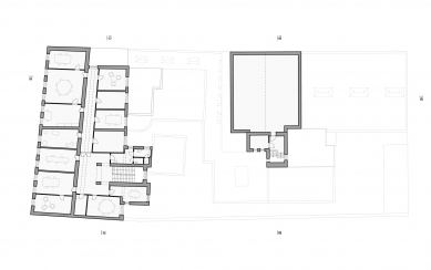 KUMST - Půdorys 3.np - foto: KOGAA