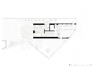 Rodinný dům Plzeň - Půdorys 1.np - foto: PRO-STORY s.r.o.