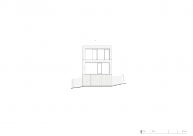 Rodinný dům Plzeň - Pohled z ulice - foto: PRO-STORY s.r.o.