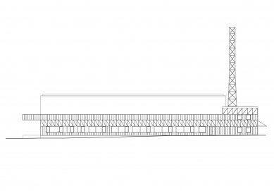 Výrobní budova Era - Jižní pohled - foto: Bíza architekti