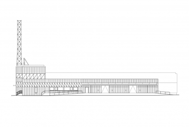 Výrobní budova Era - Západní pohled - foto: Bíza architekti