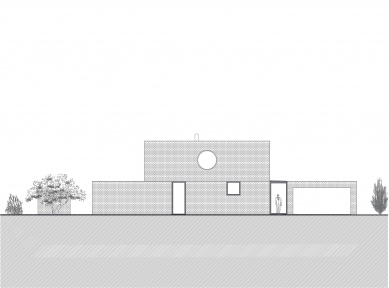 Vila v Pardubicích - Pohled severní