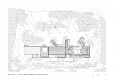Frame House - Foundation ground plan - foto: Pedro Domingos, Arquitectos