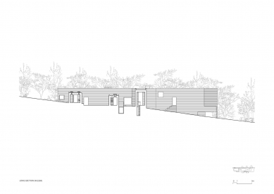 Frame House - <em>Longitudinal Section</em> - foto: Pedro Domingos, Arquitectos