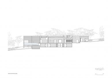 Frame House - <Longitudinal section> - foto: Pedro Domingos, Arquitectos