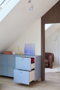 Podkrovní byt v Nuslích - foto: Radek Šrettr Úlehla