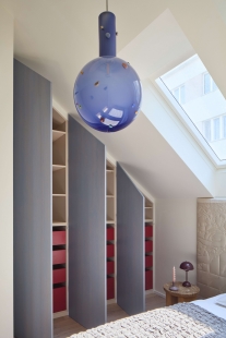 Podkrovní byt v Nuslích - foto: Radek Šrettr Úlehla