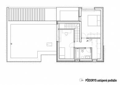 RD Záhorie - Floor plan - foto: KubisArchitekti