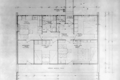 House under the poplars - <translation>Dobový plán</translation> - foto: France in Marta Ivanšek foundation