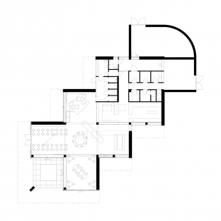 Bistro Ferdinand - Půdorys