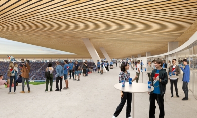 Nové Bazaly - 2. místo v soutěži - Vizualizace - foto: Patricia Bagienski-Grandits