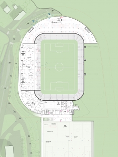 Nové Bazaly - 2. místo v soutěži - Level 1 - foto: querkraft architekten