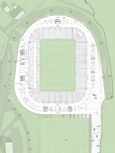 Nové Bazaly - 2. místo v soutěži - Level 3 - foto: querkraft architekten