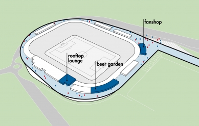 Nové Bazaly - 2. místo v soutěži - foto: querkraft architekten