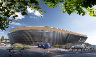 Nové Bazaly - 2. místo v soutěži - Vizualizace - foto: Patricia Bagienski-Grandits