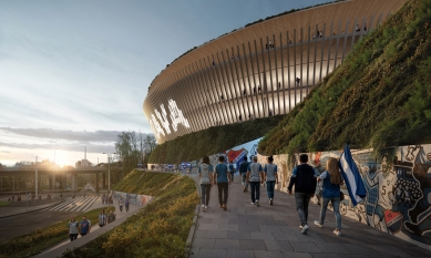 Nové Bazaly - 2. místo v soutěži - Vizualizace - foto: visualarch