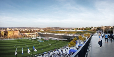 Nové Bazaly - 2. místo v soutěži - Vizualizace - foto: visualarch