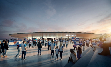 Nové Bazaly - 2. místo v soutěži - Vizualizace - foto: visualarch