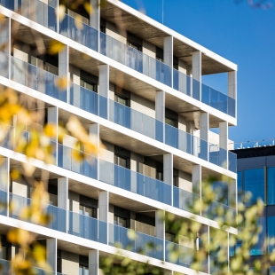 Bytové domy Riviéra Karlín - foto: Tomáš Mach, archiv dodavatele