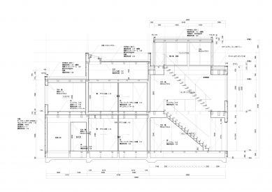 O-Studio  - Longitudinal section - foto: aki(architects)
