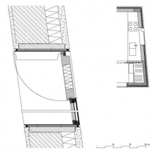 Dům XXS - Detail - foto: © Dekleva Gregorič arhitekti
