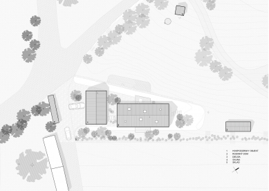 Dom v Dolnej Lehote - Situace - foto: What architects