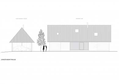 Dom v Dolnej Lehote - Pohled - foto: What architects
