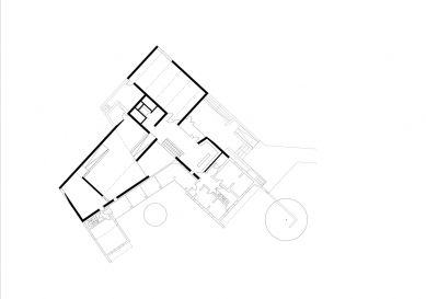 Carl Orff Museum - Půdorys - foto: meck architekten