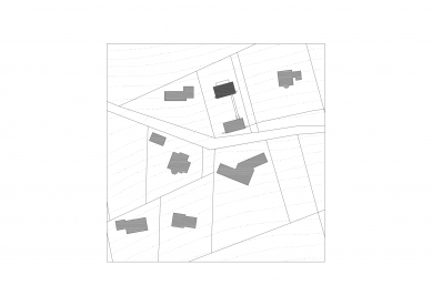 House with the Horizons of Šumava - Situation - foto: Stempel Tesař architekti