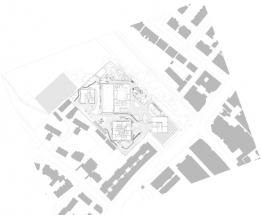 Muzeum designu v Londýně - Situace - foto: OMA, Alles and Morrison