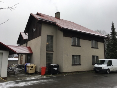 Reconstruction of the municipal office in Trojanovice - Photograph of the original condition - foto: Kamil Mrva Architects