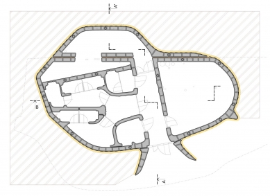 Enterprise - Půdorys suterénu - foto: ICE Architects, Atelier3M