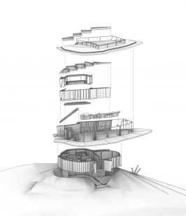 Enterprise - Rozložená perspektiva - foto: ICE Architects, Atelier3M