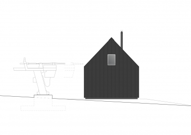 Obslužná stanice vleku - Jihozápadní pohled - foto: ADR