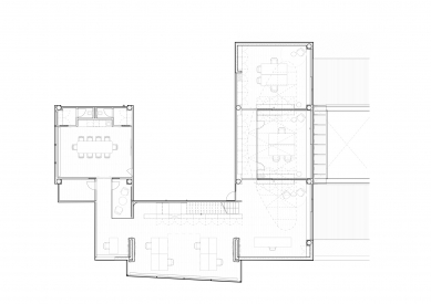 Blueriot - Půdorys přízemí - foto: CISARSTUDIO