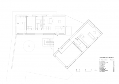 Villa G2 - Ground plan 1st floor - foto: TREF-Architekti