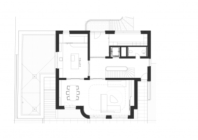 Villa Sarra - Floor plan 1st floor