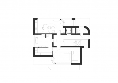 Villa Sarra - Floor plan 3rd floor