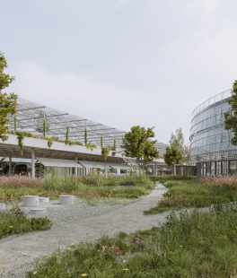 Křižanova sawmill - winning project - Visualization - foto: Agustín Piña