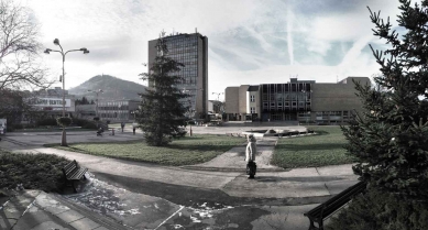Revitalization of the city center of Kopřivnice - Original state photograph - foto: Kamil Mrva Architects