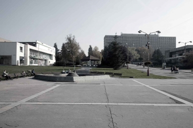 Revitalization of the city center of Kopřivnice - Photograph of the original condition - foto: Kamil Mrva Architects