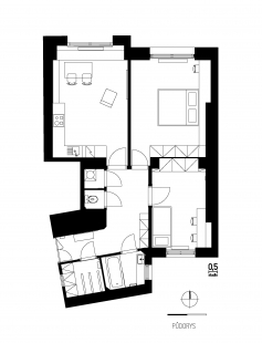 Apartment Letná V - <footer>Floor plan</footer>