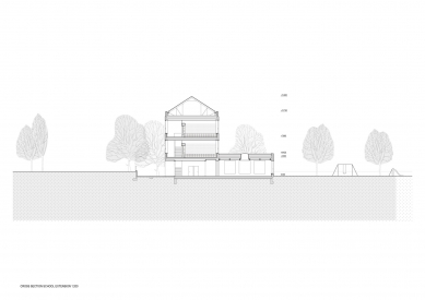 Extension of a Primary School - <translation>Příčný řez</translation> - foto: BAKYTA architekti