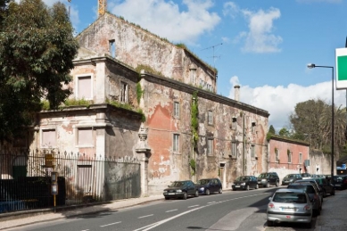 Rekonstrukce divadla Thalia - Fotografie ruiny - foto: Barbas Lopes Arquitectos