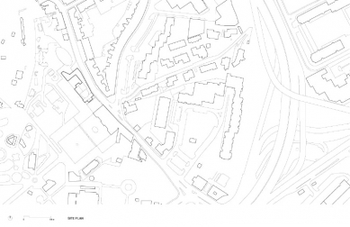 Rekonstrukce divadla Thalia - Situace - foto: Barbas Lopes Arquitectos